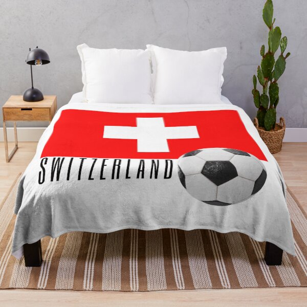 Item preview, Flag of Switzerland with a Football designed and sold by Frasmosa.