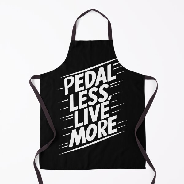 Item preview, Pedal Less, Live More - Motivational Cycling Quote Design designed and sold by VoyteksDesigns.