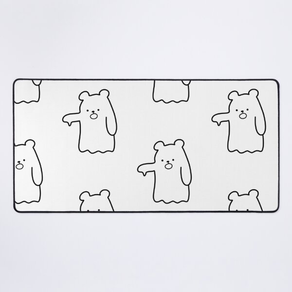 Item preview, Cute Ghost Bear Illustration | Simple & Minimalist Design designed and sold by RM-Journey.