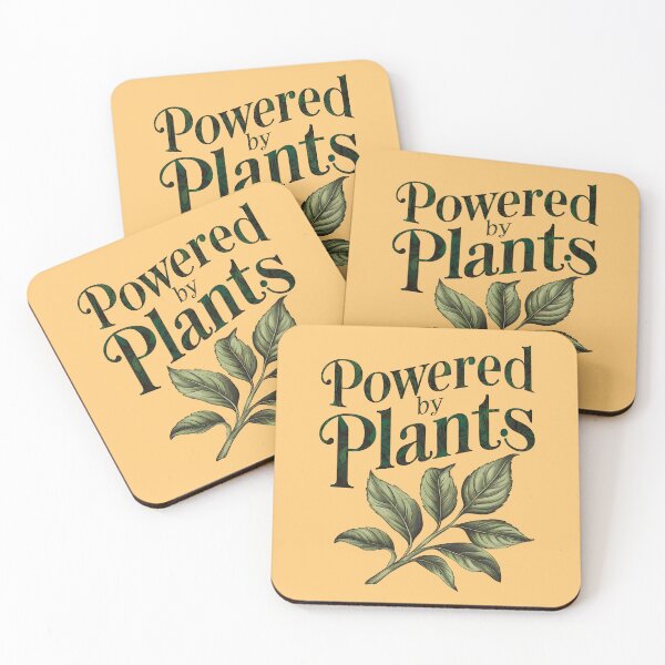 Item preview, Powered by Plants designed and sold by DoceVaga.