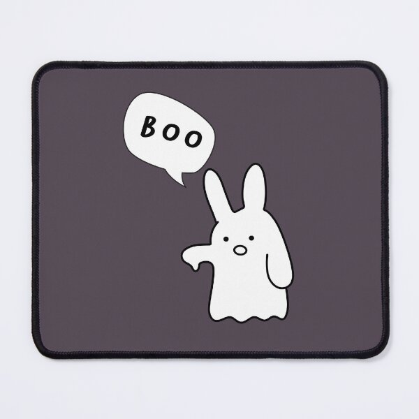 Item preview, BOO | Cute Rabbit Ghost Illustration designed and sold by RM-Journey.
