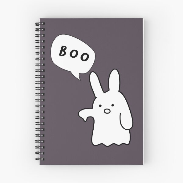 Item preview, BOO | Cute Rabbit Ghost Illustration designed and sold by RM-Journey.