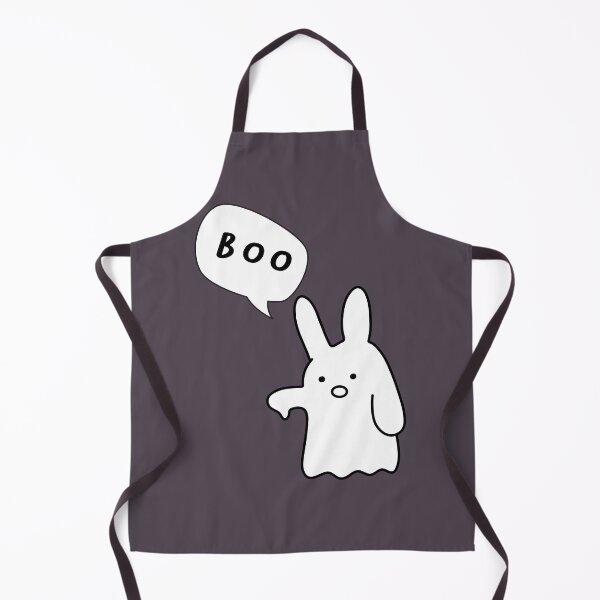 Item preview, BOO | Cute Rabbit Ghost Illustration designed and sold by RM-Journey.