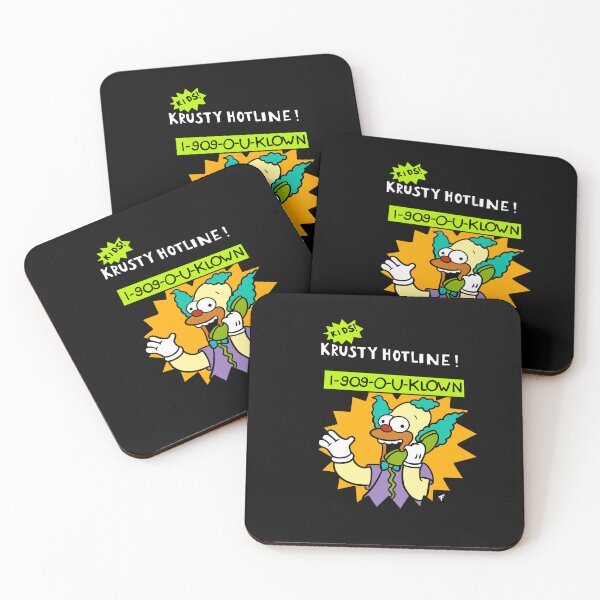 Item preview, Krusty Hotline - Black  designed and sold by The Abysmall.