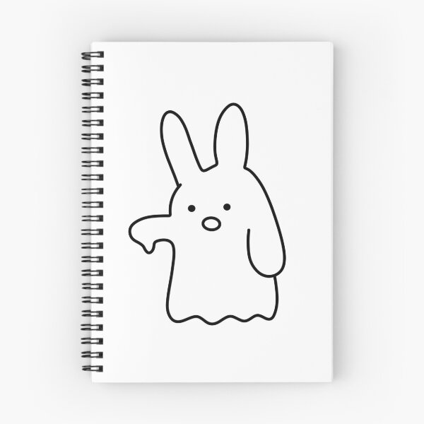Item preview, Cute Rabbit Ghost Illustration | Simple & Minimalist Design designed and sold by RM-Journey.