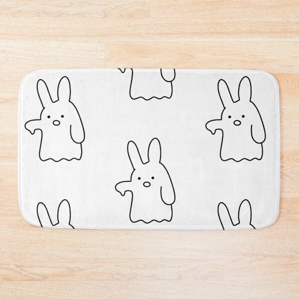 Item preview, Cute Rabbit Ghost Illustration | Simple & Minimalist Design designed and sold by RM-Journey.