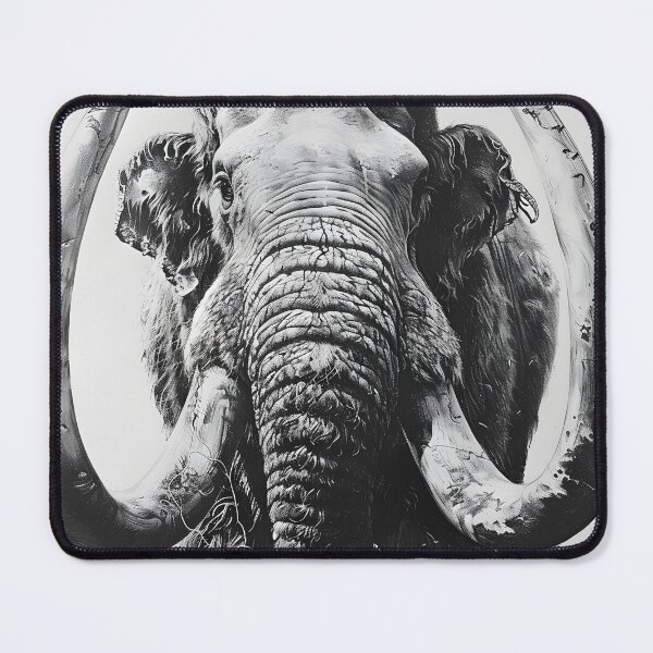 Item preview, Mammoth pencil drawing designed and sold by Pencil-Art.