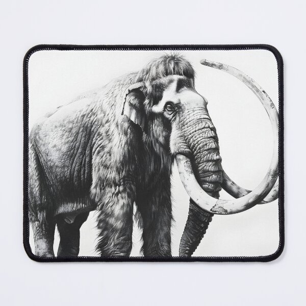 Item preview, Mammoth pencil drawing designed and sold by Pencil-Art.
