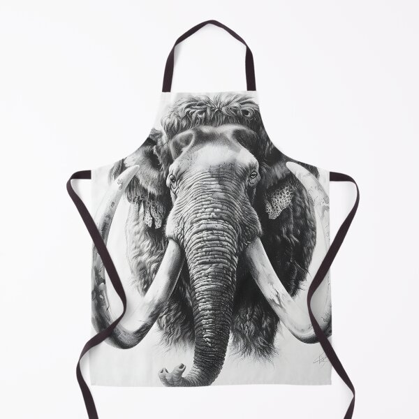 Item preview, Mammoth pencil drawing designed and sold by Pencil-Art.