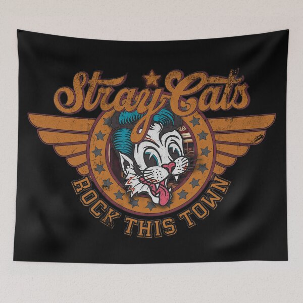 Item preview, Stray Cats t shirt designed and sold by Simbera.