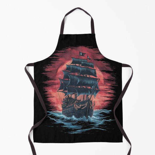 Aperçu de l'œuvre bateau pirate à l'aspect effrayant créée et vendue par Loviness.