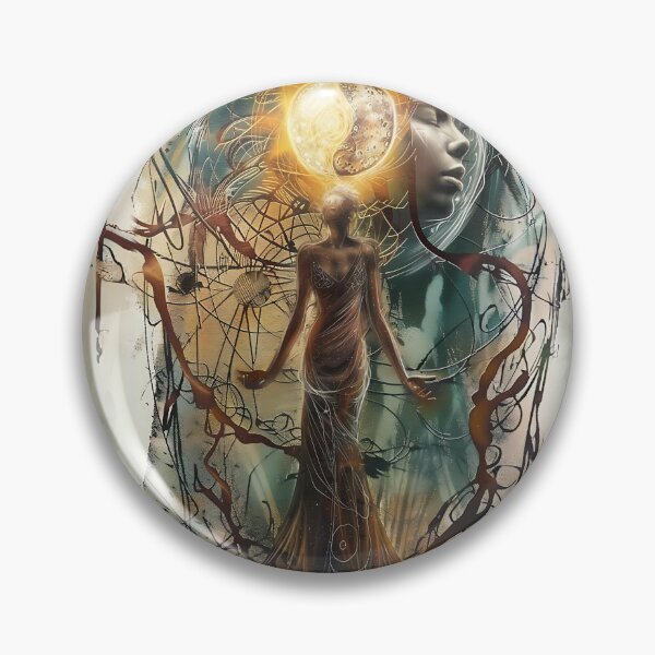 Item preview, Cosmic Wonder Abstract Art designed and sold by Obsidian Ink by Wilshire.