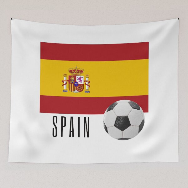 Item preview, Flag of Spain with a Football designed and sold by Frasmosa.