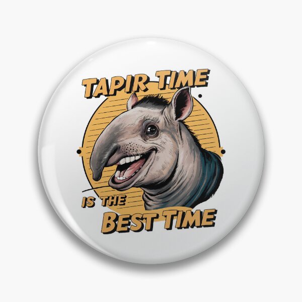 Item preview, Baird Tapir: Tapir Time is the Best Time designed and sold by Stvchu.