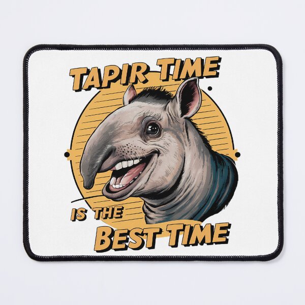 Item preview, Baird Tapir: Tapir Time is the Best Time designed and sold by Stvchu.