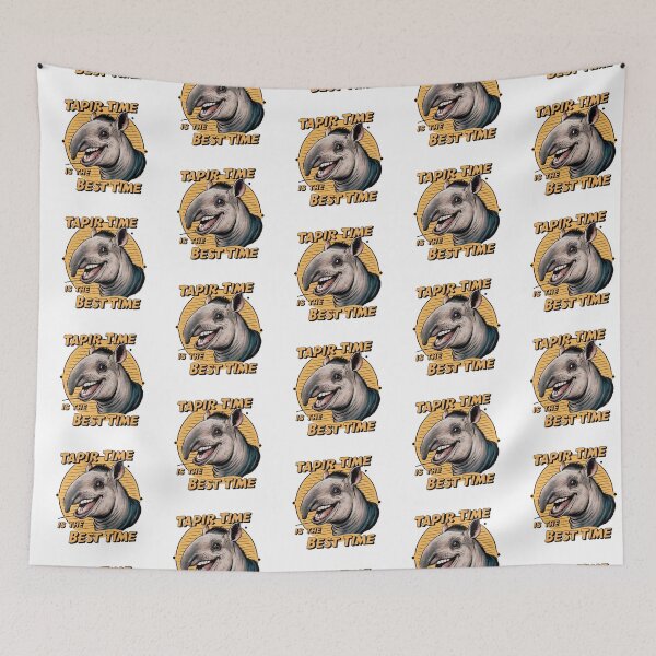 Item preview, Baird Tapir: Tapir Time is the Best Time designed and sold by Stvchu.