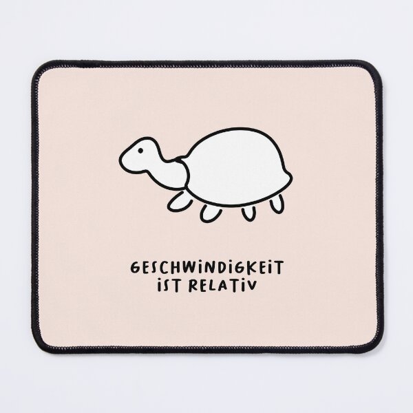Artikelvorschau, Geschwindigkeit ist relativ | Niedliche Schildkrötenillustration entworfen und verkauft von RM-Journey.