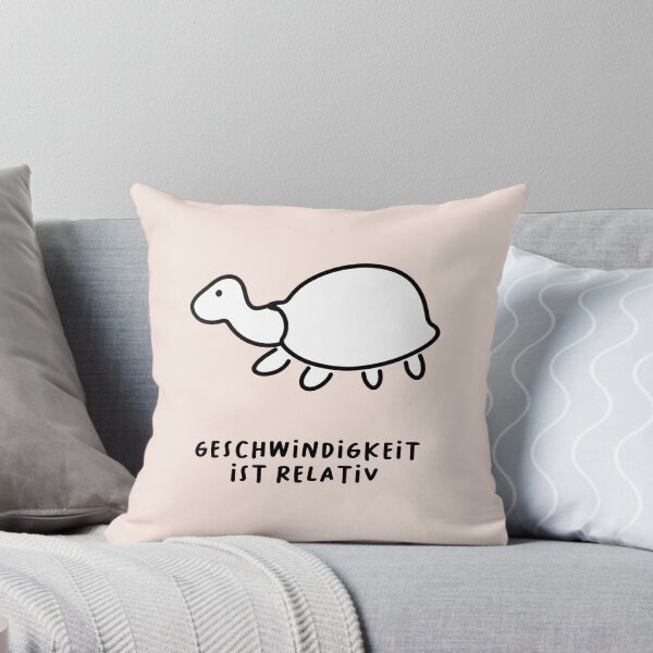 Item preview, Geschwindigkeit ist relativ | Cute Turtle Illustration designed and sold by RM-Journey.