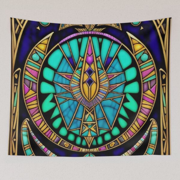 Item preview, Abstract Ancient Egyptian Scarab Art  designed and sold by TheDarkWardrobe.