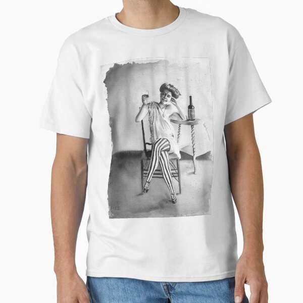 Watercolor painting of Storyville Woman Classic T-Shirt