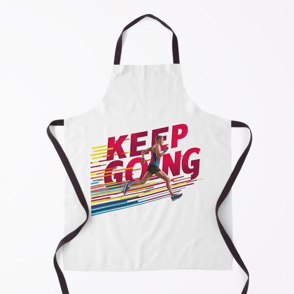 Item preview, Keep Going - Inspirational Runner with Trail designed and sold by deluxedigital1.
