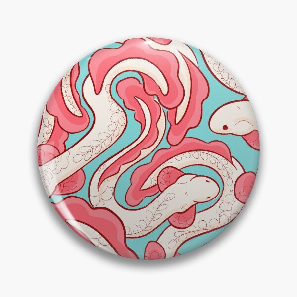Item preview, Cozy River Eels Illustration | Blue designed and sold by evybenita.