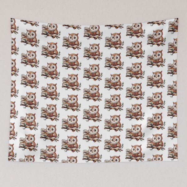 Item preview, Reading Owl designed and sold by BlissfulBlossom.