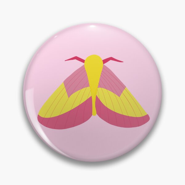 Item preview, Rosy Maple Moth designed and sold by Tovaresque.