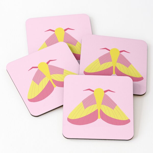 Item preview, Rosy Maple Moth designed and sold by Tovaresque.