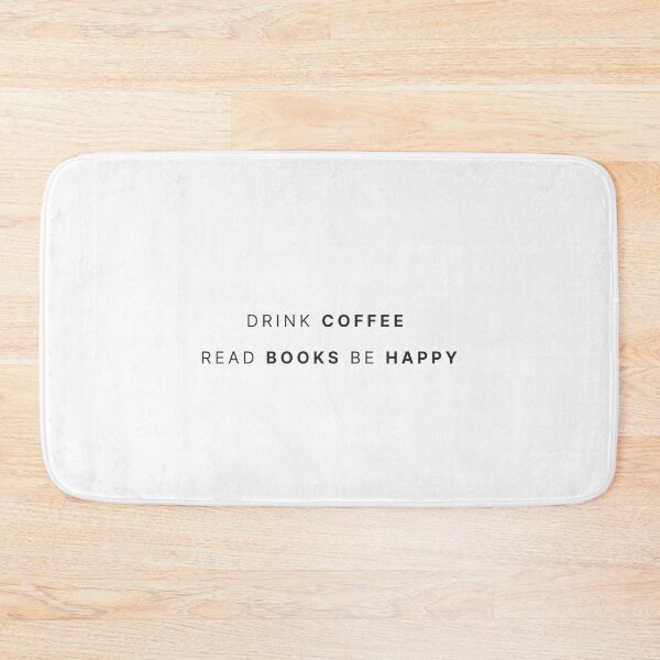 Item preview, Drink cofce read boks be happy designed and sold by Matoforma.