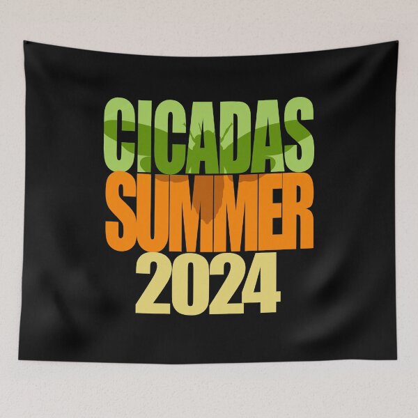 Item preview, Cicadas 2024 summer invasion designed and sold by mwebba2005.