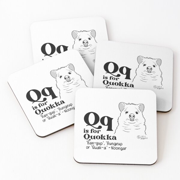 Item preview, Q is for Quokka - Aussie ABCs designed and sold by Ish and Giggles.