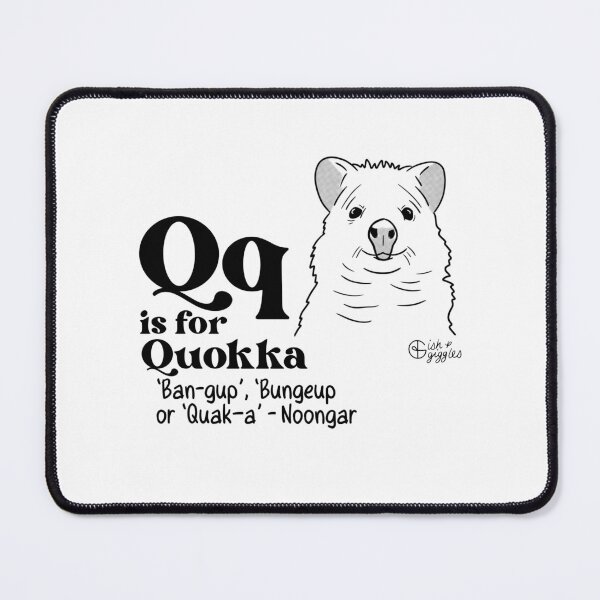Item preview, Q is for Quokka - Aussie ABCs designed and sold by Ish and Giggles.