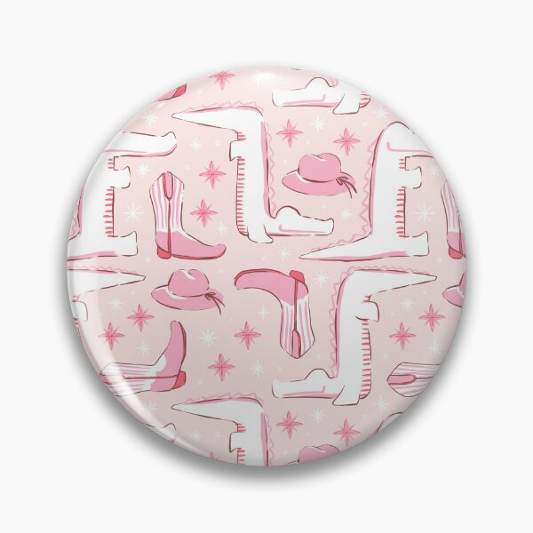 Item preview, Wild West Crocodile Cowboy Boots and Cowgirl Boots with Coquette Ribbons hot pink designed and sold by Caroline Rausch.