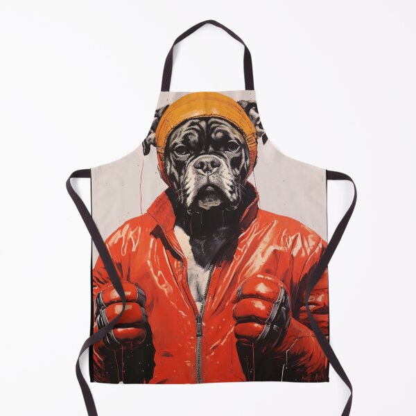 Item preview, Old Boxer Wearing Boxing Gloves and a Hat designed and sold by luvandsocial.