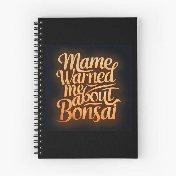 Item preview, Bonsai Pun - Mame warned me about Bonsai designed and sold by Redjakkal.