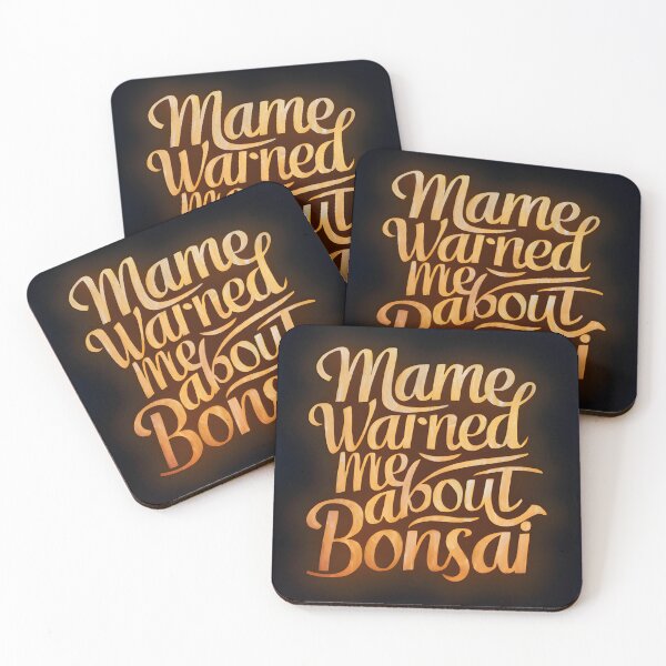 Item preview, Bonsai Pun - Mame warned me about Bonsai designed and sold by Redjakkal.