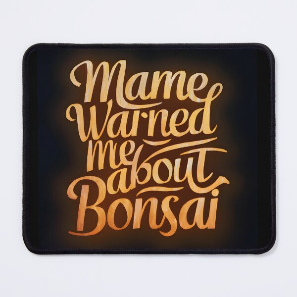 Item preview, Bonsai Pun - Mame warned me about Bonsai designed and sold by Redjakkal.