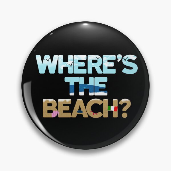 Item preview, Where's The Beach?! designed and sold by Lix Flix Studios.