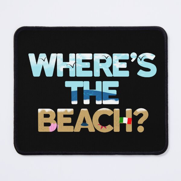 Item preview, Where's The Beach?! designed and sold by Lix Flix Studios.