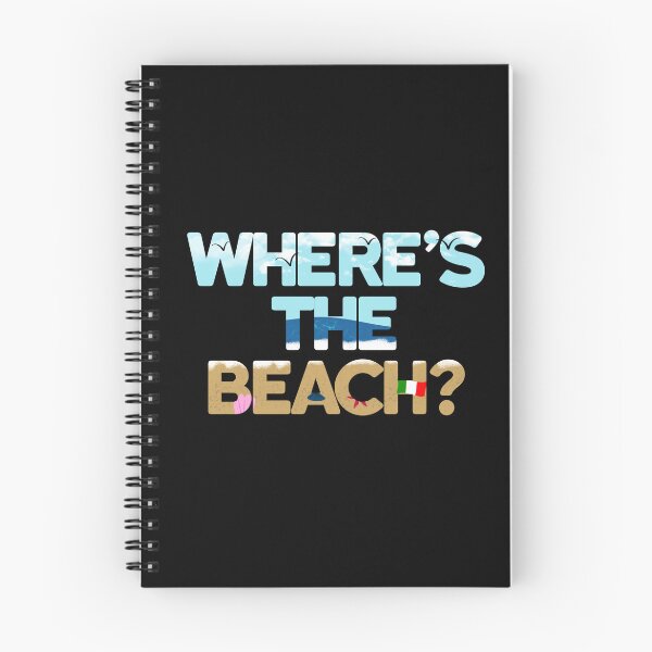 Item preview, Where's The Beach?! designed and sold by Lix Flix Studios.
