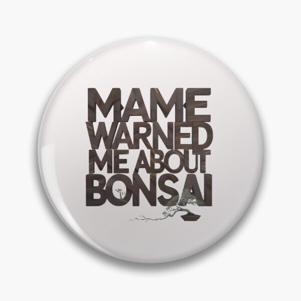 Item preview, Bonsai Pun - Mame warned me about Bonsai designed and sold by Redjakkal.