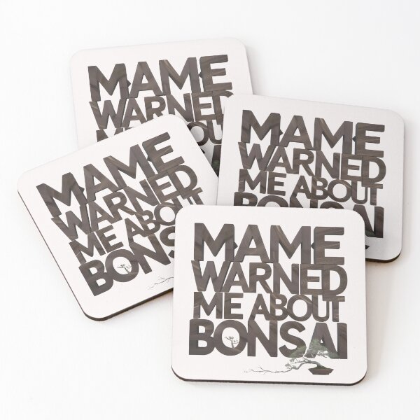 Item preview, Bonsai Pun - Mame warned me about Bonsai designed and sold by Redjakkal.