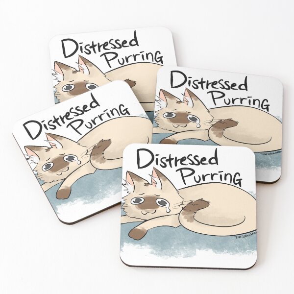 Item preview, Distressed Purring designed and sold by Take3headnorth.