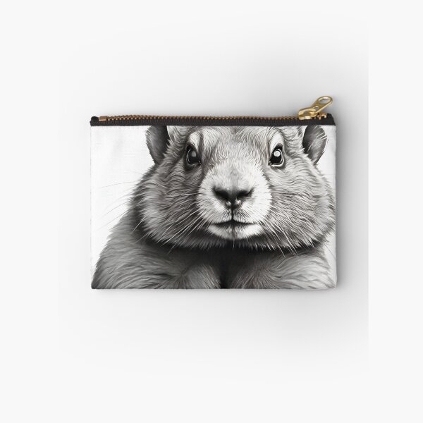 Artikelvorschau, Schwarz-weiße Biber-Bleistiftzeichnung entworfen und verkauft von Pencil-Art.