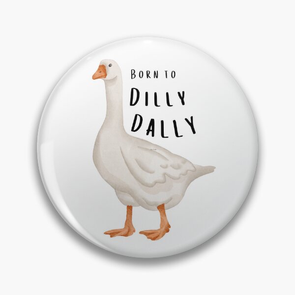 Item preview, born to dilly dally corporate  designed and sold by EllesBellesArt.