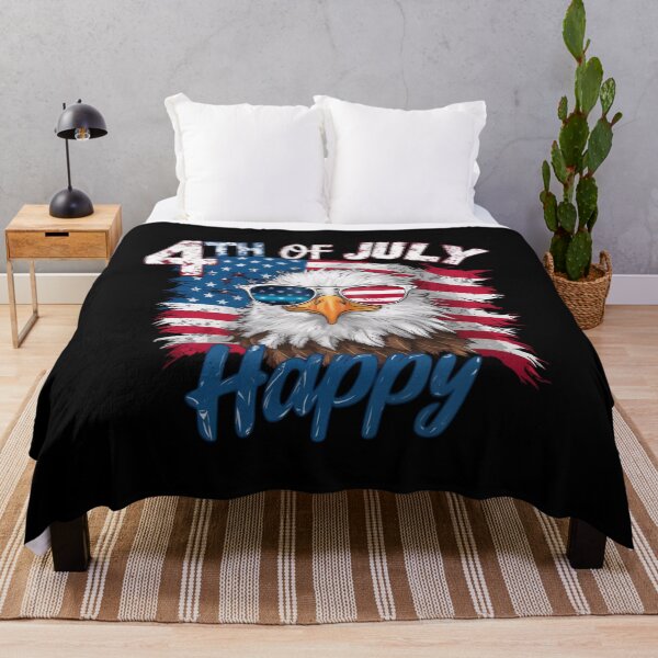 Item preview, 4th of July - American Eagle T-Shirt designed and sold by AI-volution.