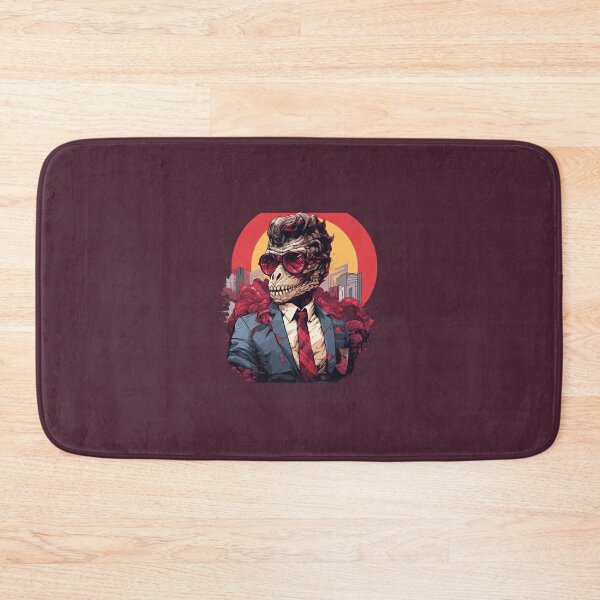Item preview, Dinosaur In A Suit Wearing Red Sunglasses designed and sold by ZGigerBarker.