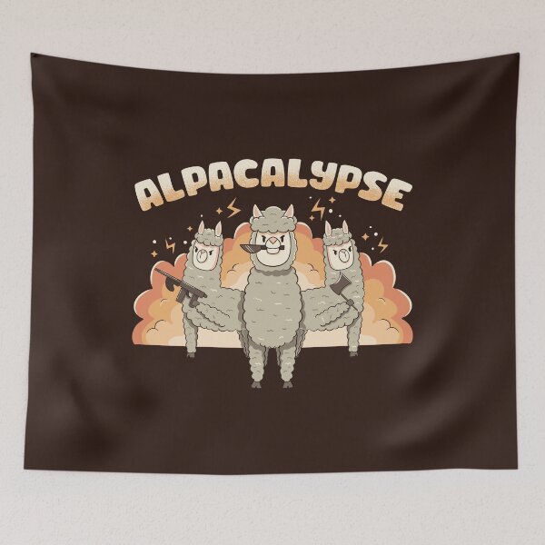 Item preview, Alpacalypse Funny Alpaca by Tobe Fonseca designed and sold by Tobe Fonseca®.