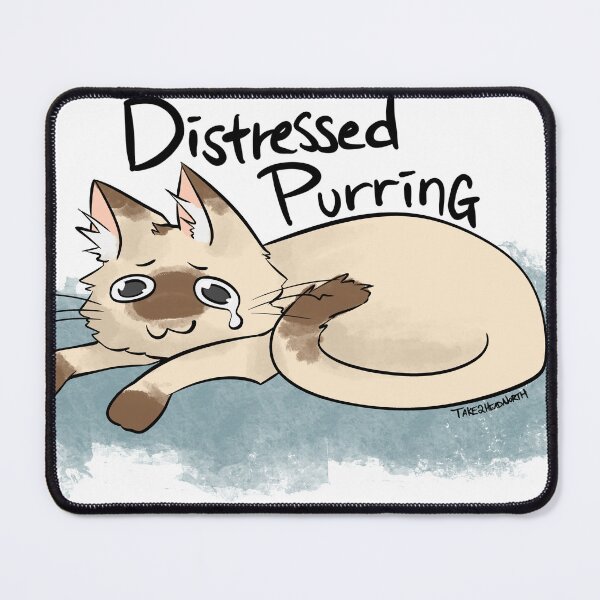 Item preview, Distressed Purring designed and sold by Take3headnorth.